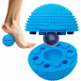 Neuro Ball – Foot Roller & Textured Massage Ball for Myofascial Release, Plantar Fasciitis, Hands & Face – Spiky Therapy Tool for Muscle Relief