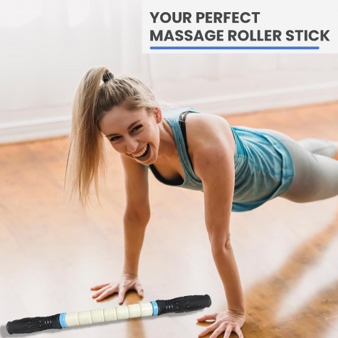 Muscle Roller Stick Massage Roller for Lymphatic Drainage, Cellulite Massager, Leg Massager for Circulation and Pain Relief, Deep Tissue & Trigger Point Massage Muscle Roller Stick Massage Roller for Lymphatic Drainage, Cellulite Massager, Leg Massager for Circulation and Pain Relief, Deep Tissue & Trigger Point Massage