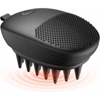  Sonic Vibrating Scalp Massager Shampoo Brush: Electric Silicone Hair Scrubber for Deep Scalp Clean, Dandruff Removal, Exfoliation, Stress Relief & Hair Growth –Suitable for Women, Men, Kids & Pets