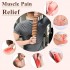 Wood Massage Roller Wood Therapy Massage Tools Body Roller Cellulite Roller Fascia Blaster Muscle Roller Wooden Massager for Lymphatic Drainage, Maderoterapia, Pain Relief