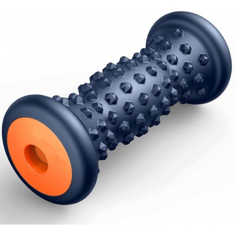 Foot Massage Roller for Plantar Fasciitis Relief, Portable Reflexology Tool Pressure Point Massage Rollers, Deep Tissue Massages for Relieving Feet Arch Heel Pain, Myofascial Pain Syndrome