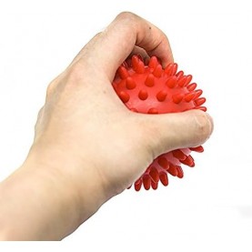 Pack of 2 Spiky Hard Massage Balls - Foot Arch Trainer Plantar Fasciitis, Muscle Massager Ball Exercise